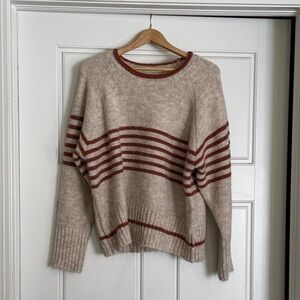 DEEP DIVE STRIPED SWEATER